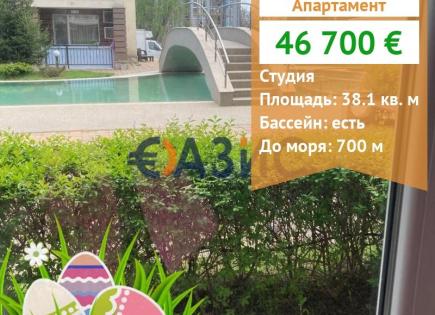 Апартаменты за 46 700 евро на Солнечном берегу, Болгария