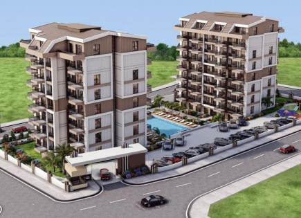 Квартира за 105 000 евро в Газипаше, Турция