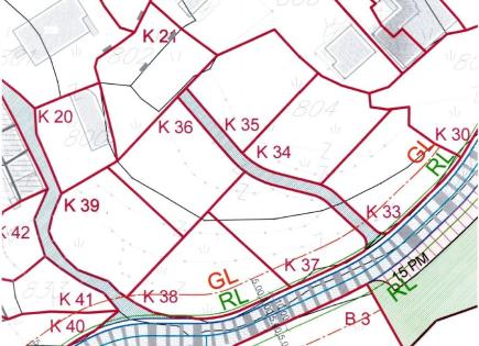 Земля за 925 000 евро в Будве, Черногория