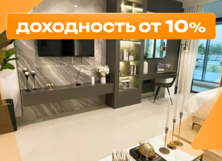 Студия за 160 506 евро в Дубае, ОАЭ