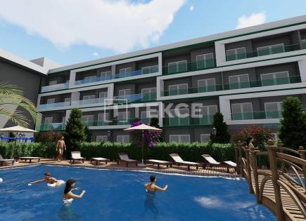Апартаменты за 60 000 евро в Турции