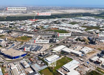 Земля за 1 706 177 евро в Анталии, Турция