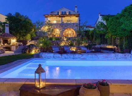 Вилла за 1 350 000 евро в Малинска-Дубашнице, Хорватия