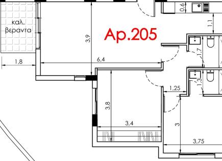 Апартаменты за 245 000 евро в Лимасоле, Кипр