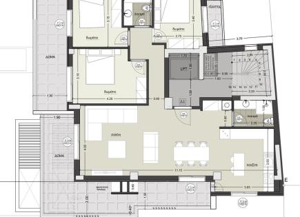 Квартира за 490 000 евро в Салониках, Греция
