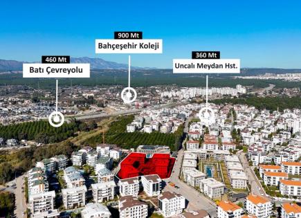 Квартира за 1 700 евро за месяц в Анталии, Турция