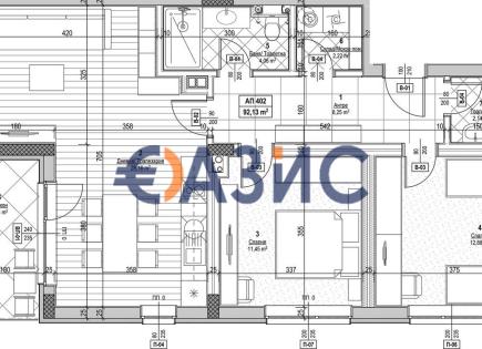 Апартаменты за 320 000 евро в Несебре, Болгария