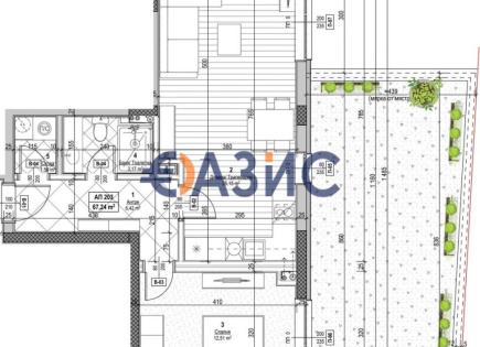 Апартаменты за 240 000 евро в Несебре, Болгария