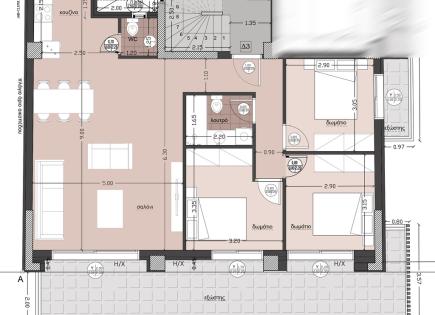 Квартира за 430 000 евро в Салониках, Греция