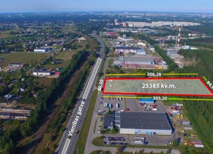 Земля за 1 400 000 евро в Риге, Латвия