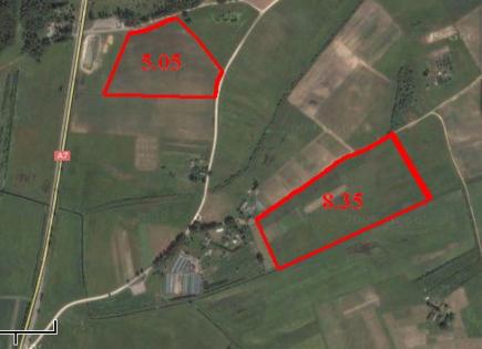 Земля за 676 500 евро в Кекаве, Латвия