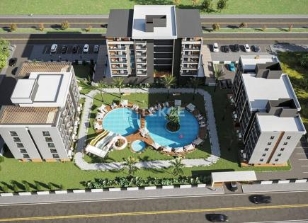 Апартаменты за 89 500 евро в Анталии, Турция