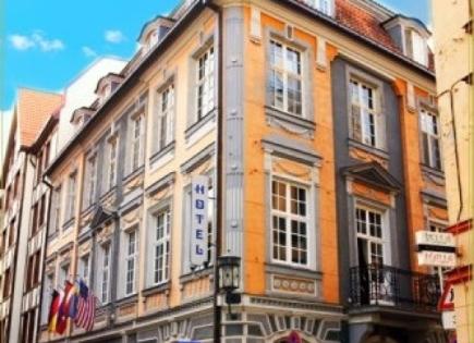 Отель, гостиница за 2 200 000 евро в Риге, Латвия