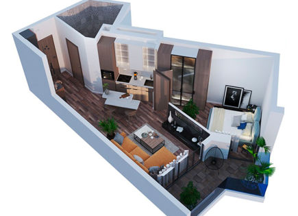 Квартира за 49 544 евро в Батуми, Грузия