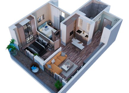 Квартира за 105 282 евро в Батуми, Грузия