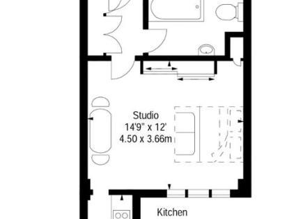 Квартира за 402 500 евро в Лондоне, Великобритания