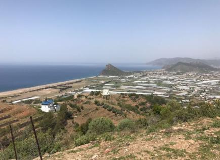 Земля за 1 250 000 евро в Газипаше, Турция