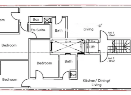 Квартира за 245 000 евро в Хамруне, Мальта