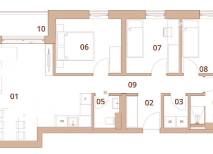 Квартира за 520 100 евро в Любляне, Словения