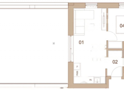 Квартира за 379 890 евро в Любляне, Словения