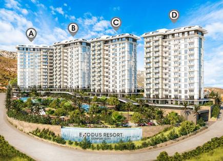 Апартаменты за 52 000 евро в Алании, Турция