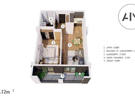 Квартира за 96 834 евро в Тбилиси, Грузия