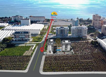 Апартаменты за 67 000 евро в Алании, Турция