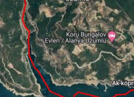 Земля за 24 500 евро в Алании, Турция