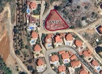 Земля за 122 400 евро в Алании, Турция