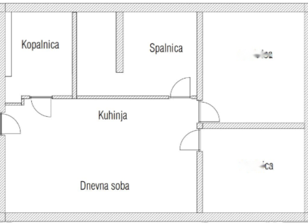 Квартира за 275 000 евро в Любляне, Словения