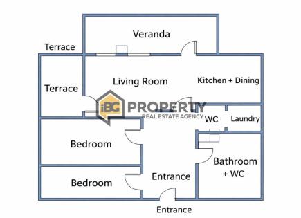 Квартира за 85 500 евро в Бяле, Болгария