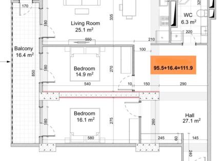 Квартира за 166 475 евро в Тбилиси, Грузия