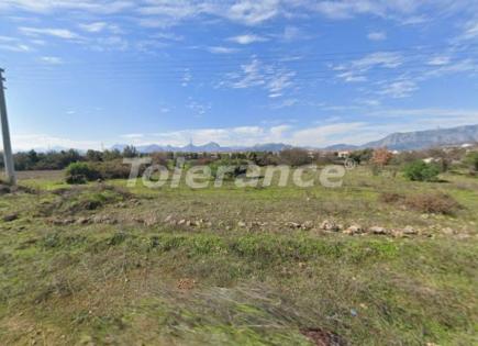 Земля за 153 500 евро в Анталии, Турция