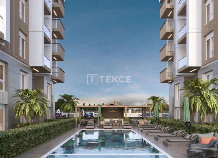 Апартаменты за 74 000 евро в Анталии, Турция
