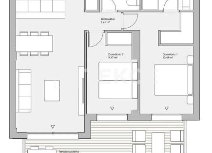 Пентхаус за 1 000 000 евро в Михасе, Испания