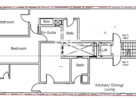 Квартира за 295 000 евро в Хамруне, Мальта
