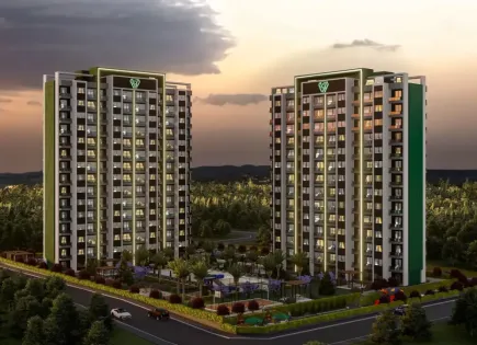 Апартаменты за 75 000 евро в Мерсине, Турция