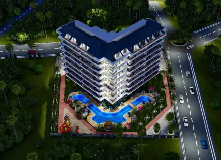 Апартаменты за 119 000 евро в Газипаше, Турция