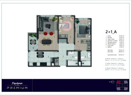 Квартира за 552 794 евро в Стамбуле, Турция