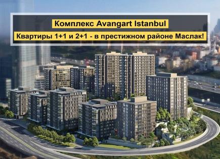 Апартаменты за 295 000 евро в Стамбуле, Турция