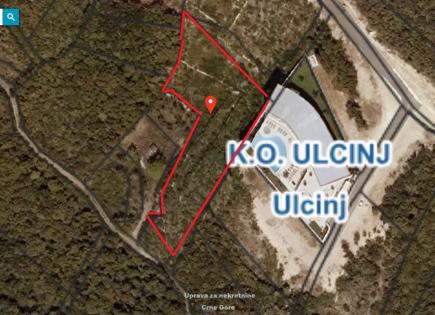 Земля за 941 832 евро в Улцине, Черногория