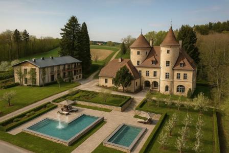 Замок за 900 000 евро в Шентиле, Словения