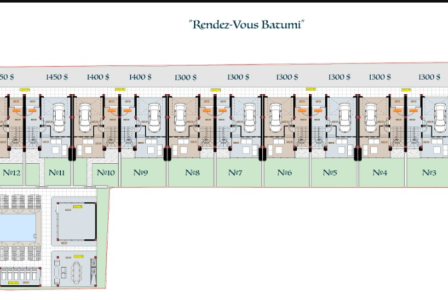 Таунхаус за 139 878 евро в Батуми, Грузия