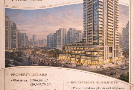 Инвестиционный проект за 25 392 080 евро в Дубае, ОАЭ