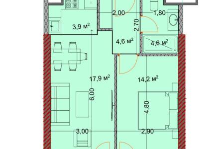 Квартира за 59 400 евро в Батуми, Грузия