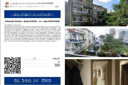 Квартира за 86 700 евро в Гориции, Италия