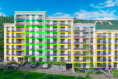 Квартира за 396 473 евро в Бечичи, Черногория