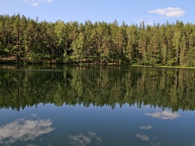 Озеро Черток в Латгалии