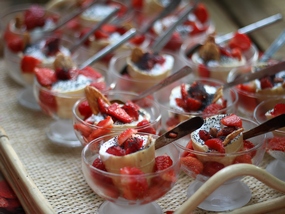 мороженое с ягодами