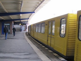 Поезд в Берлине